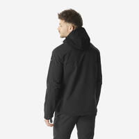 VESTE SOFTSHELL MT  500 WINDWARM BLACK HOMME