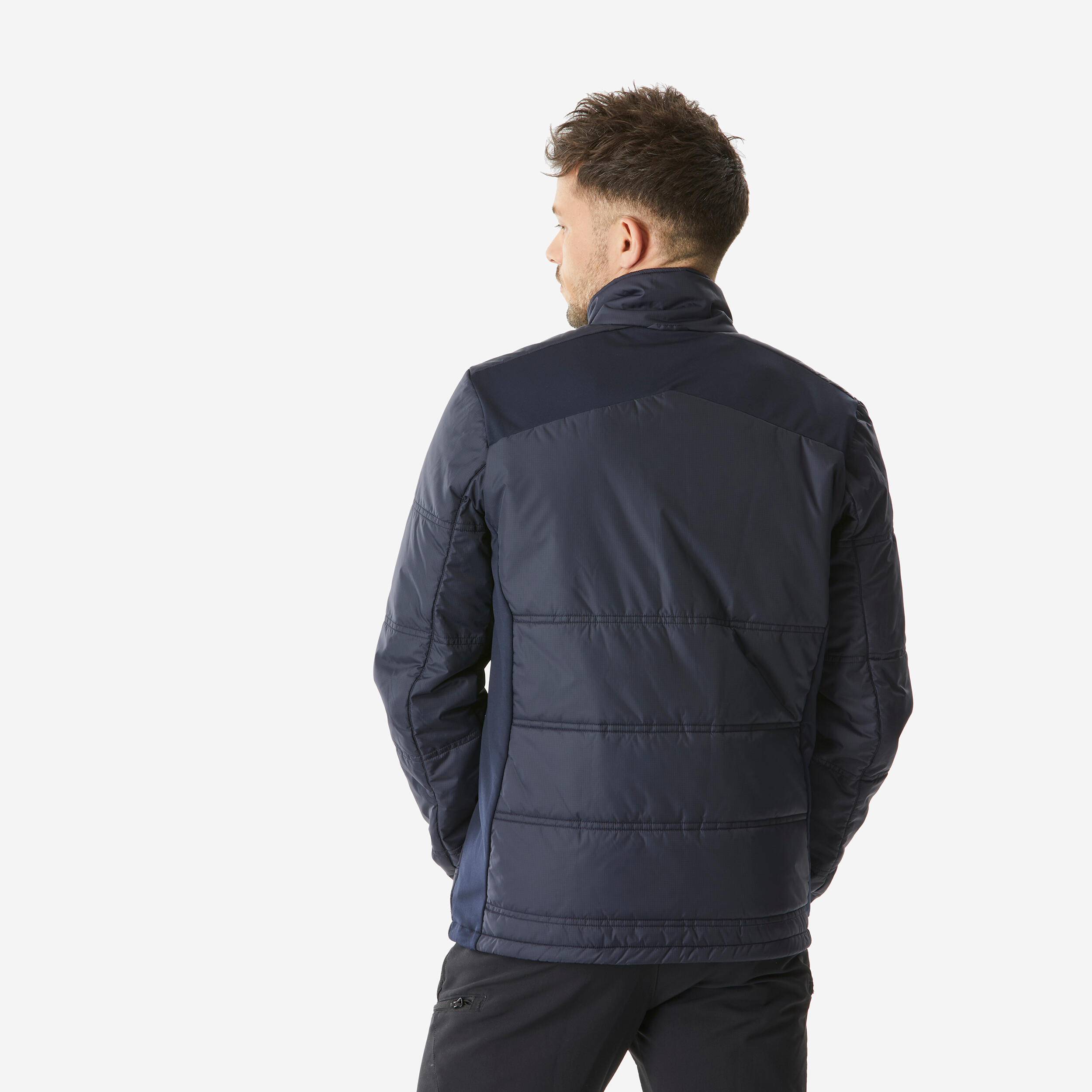 Chaqueta de montana y trekking 3 en 1 impermeable Hombre Forclaz SH500 Mountain Decathlon