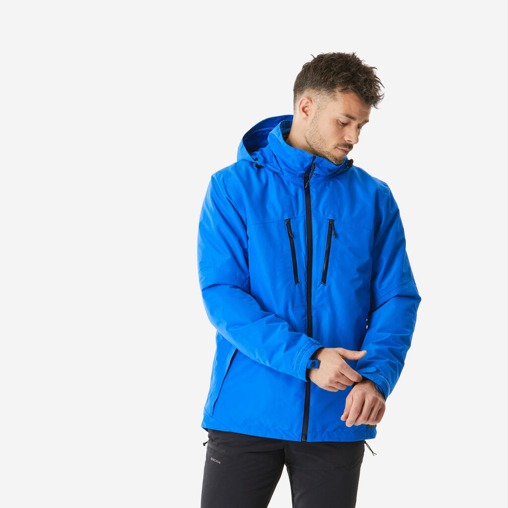 Men’s 3-in-1 waterproof hiking jacket - SH500 Mountain -10°C