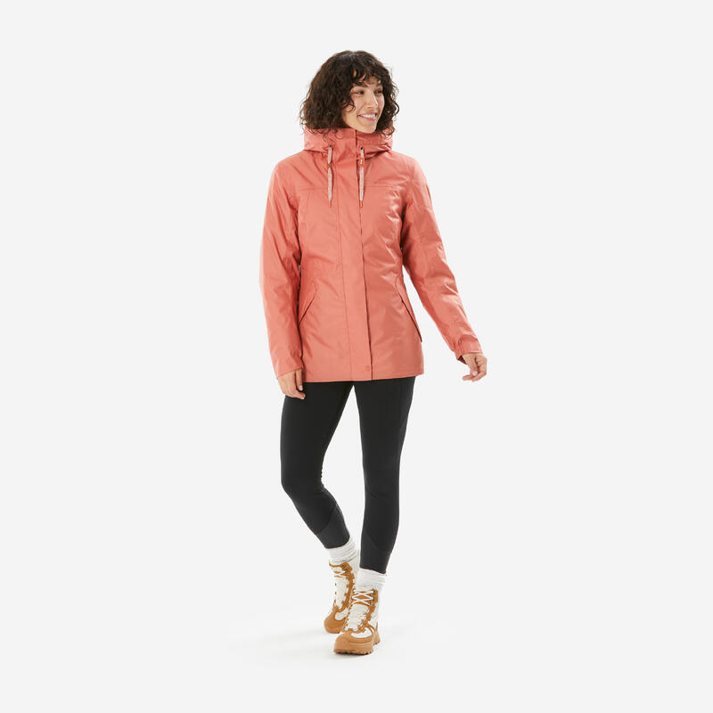 Veste hiver imperméable de randonnée - SH500 -10°C - femme