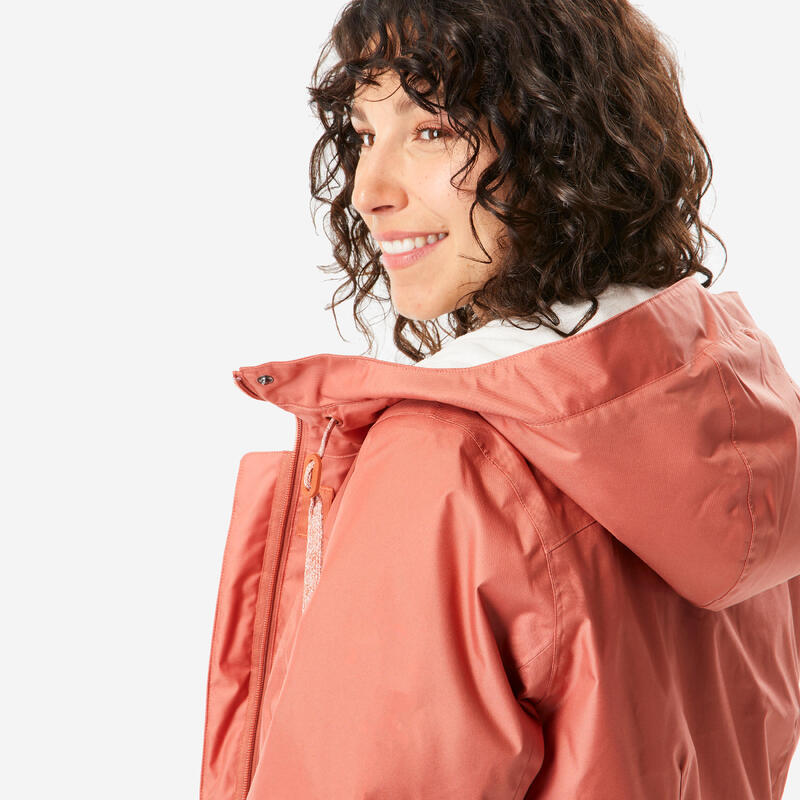 Veste hiver imperméable de randonnée - SH500 -10°C - femme