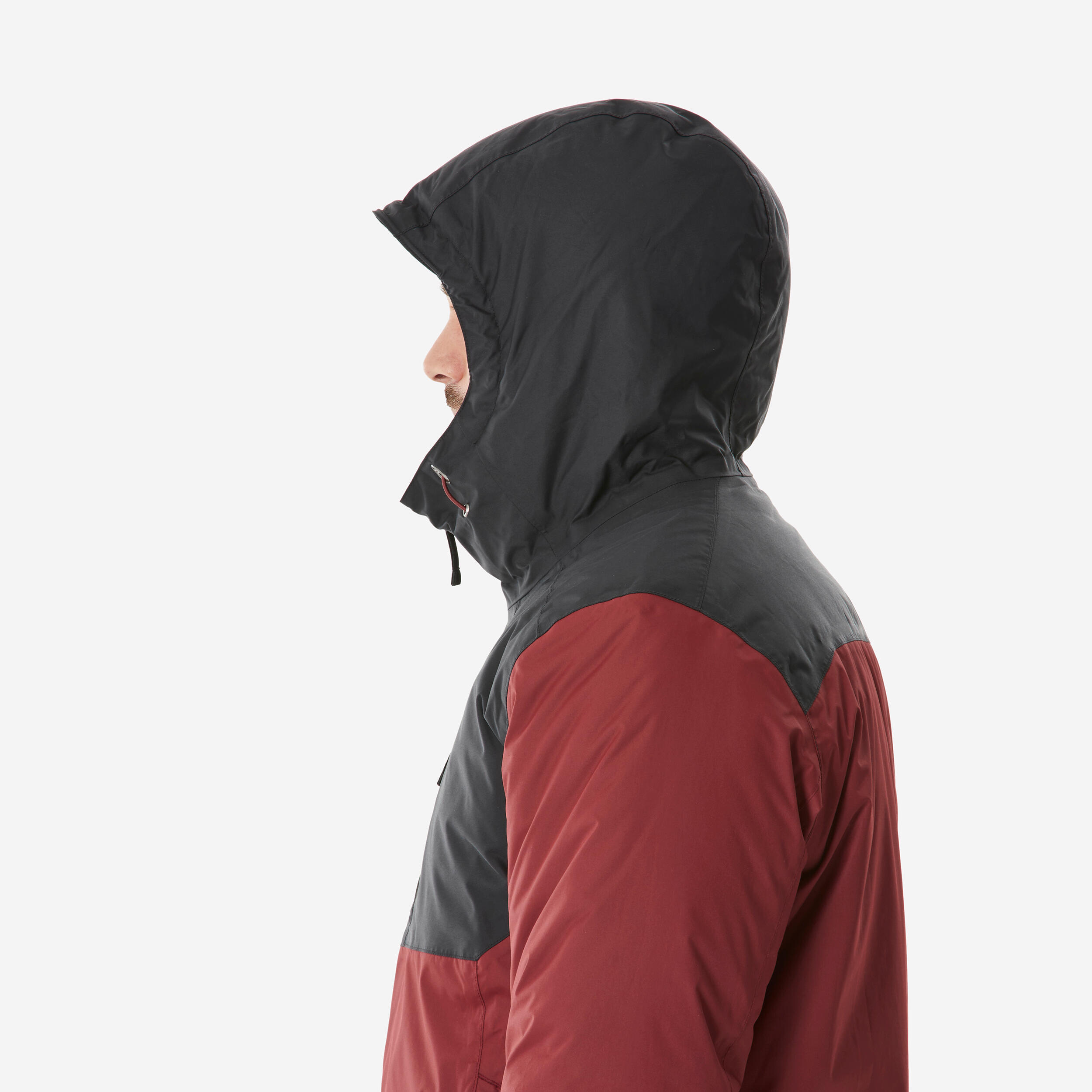 Men’s Waterproof Hiking Jacket -10°C NH500 - Brown 6/10