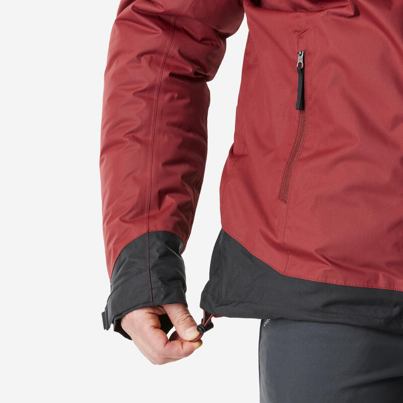 Giacca trekking uomo SH500 rossa | -10°C