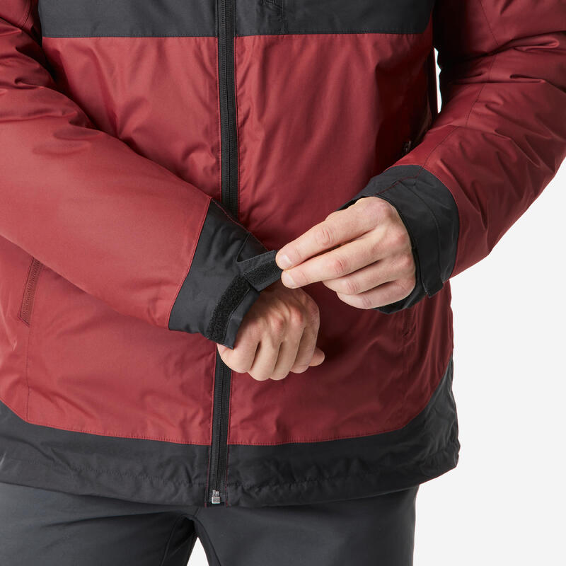 Giacca trekking uomo SH500 rossa | -10°C