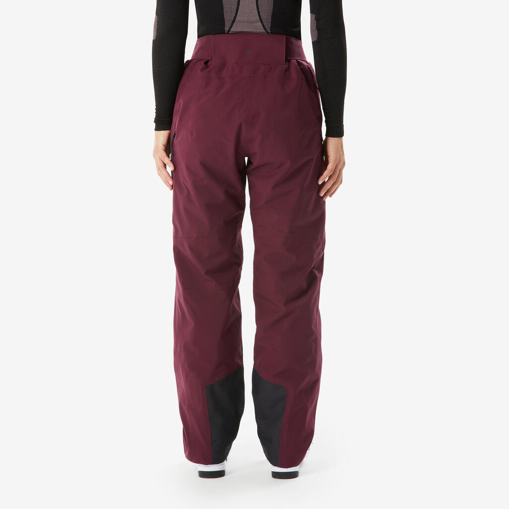 Tople i dišljive pantalone za skijanje 500 - ženske