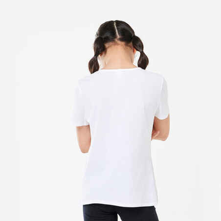 Kids' Unisex Cotton T-Shirt - White