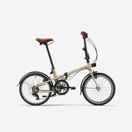 Vélo pliant fold 500 vert