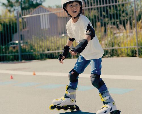 apprendre le rolleur a mon enfant