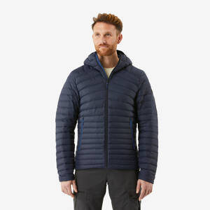 Men Puffer Down Jacket For Trekking MT100 -5°C Navy