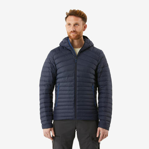 Image 460: Men's Mountain Trekking Hooded Down Jacket - MT100 -5 °C
