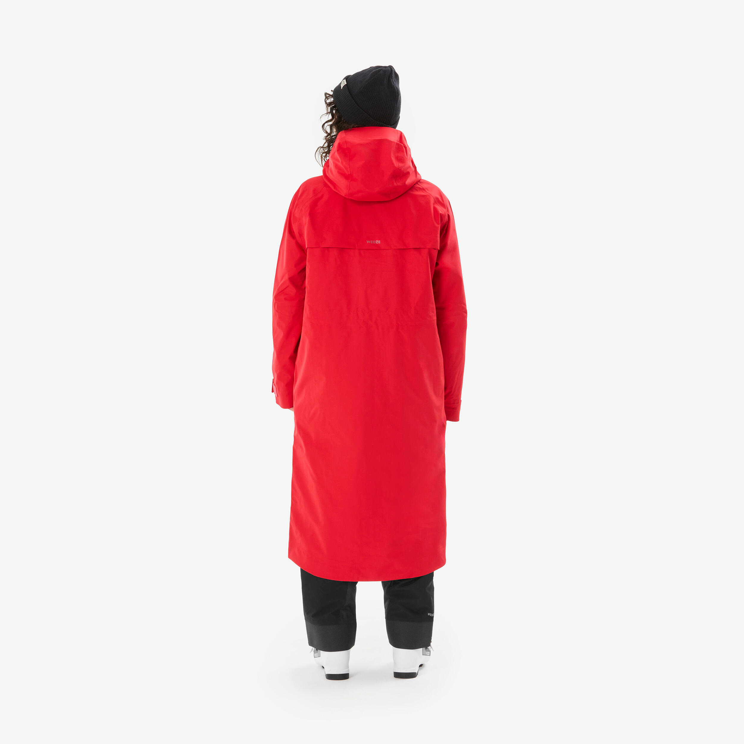 CAPA DE SKI DE CLUBE COMPETIÇÃO ADULTO 980 VERMELHO 4/10