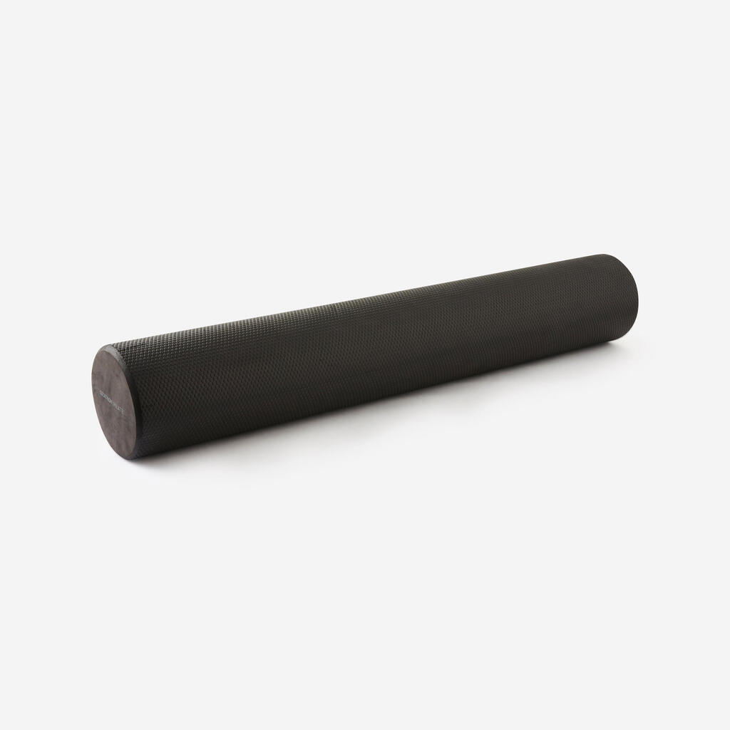 Fitness Foam Roller Length 90 cm Diameter 15 cm - Black