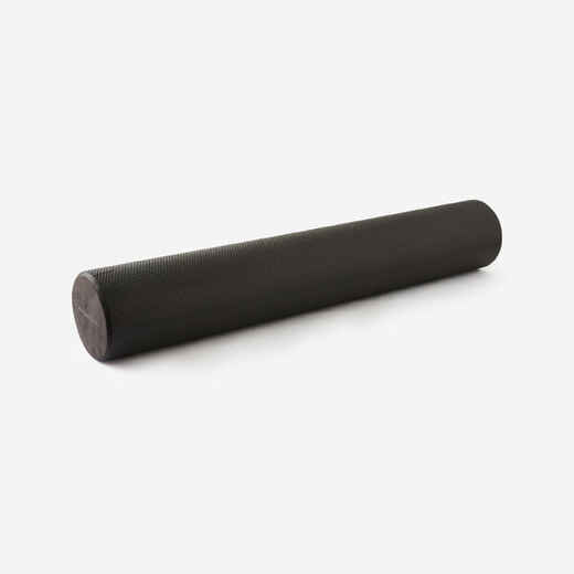 
      FOAM ROLLER - LONGUEUR 90 cm / DIAMÈTRE 15 cm - FITNESS - NOIR
  