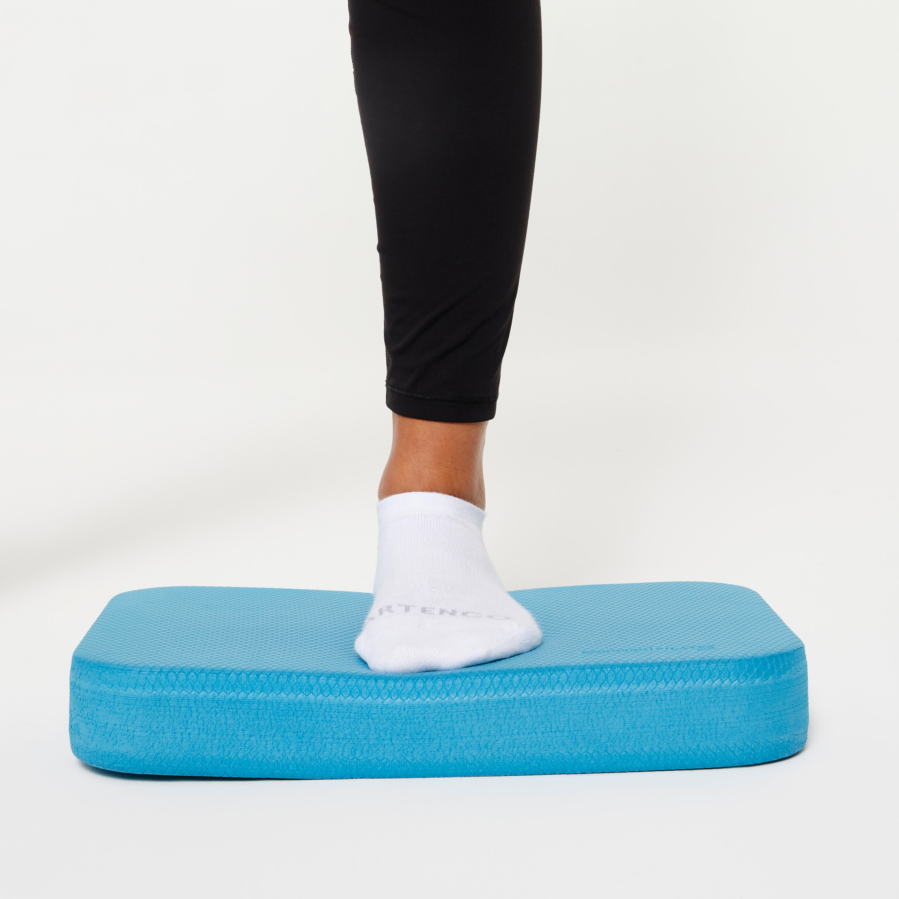 Fitness Small Balance Pad 39 cm x 24 cm x 6 cm Blue