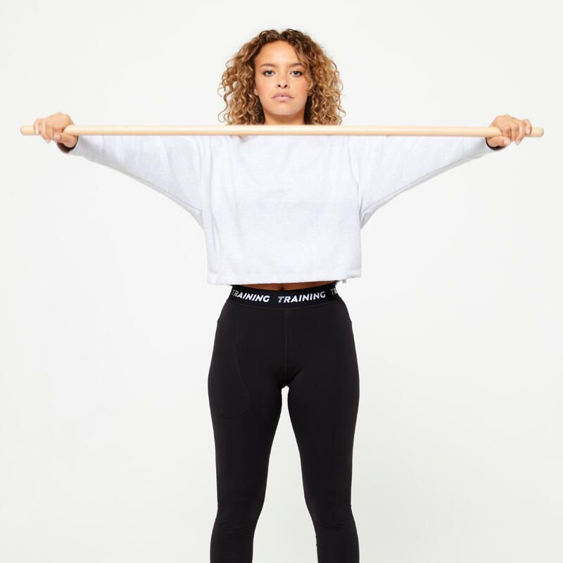 Bâton De Yoga En Bambou Naturel 58 Pouces (environ 147 Cm) - Bâton D'étirement Et Mobilité - Neuf