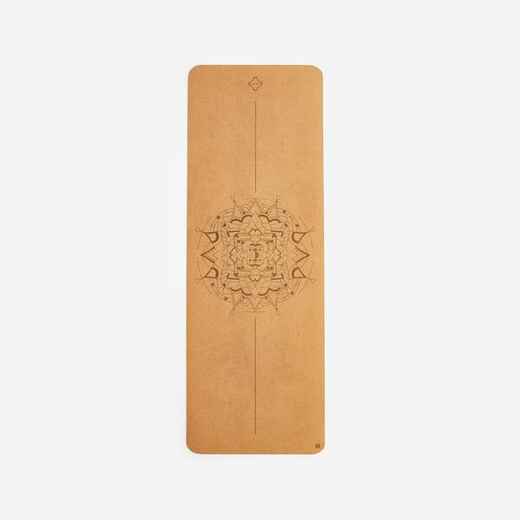 
      Cork Yoga Mat 185 ⨯ 65 cm ⨯4 mm - Mandala
  