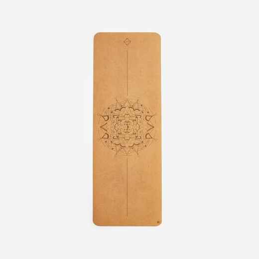 
      Korķa jogas paklājiņš, 185 x 65 cm x 4 mm, mandala
  