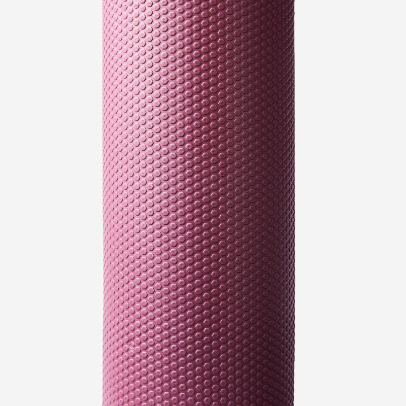 Mini-Pilatesrolle Länge 38 cm Durchmesser 13 cm - violett 