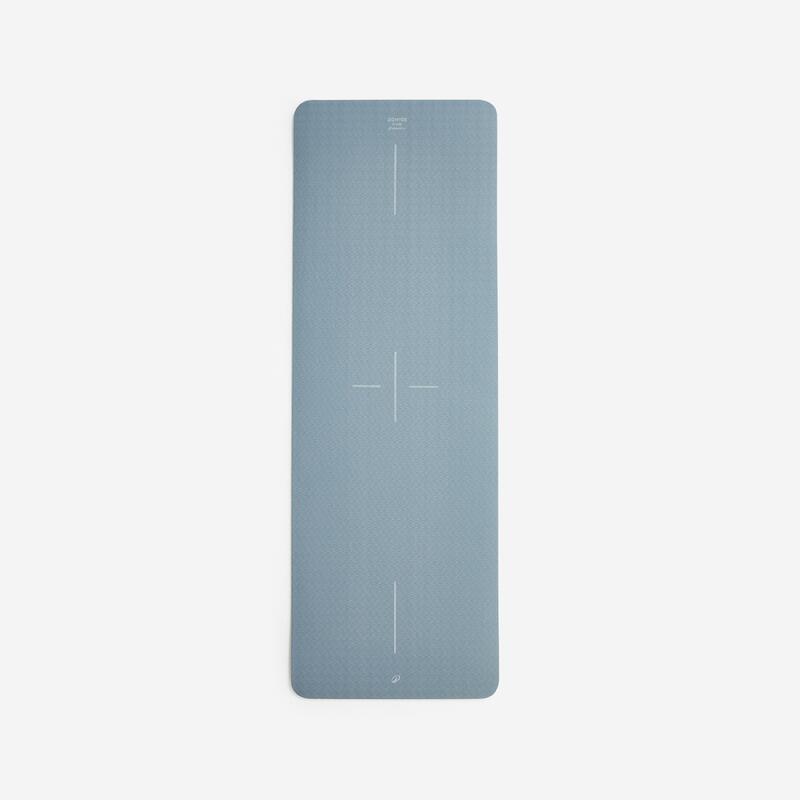 Esterilla Pilates Gris Gruesa 170 cm x 58 cm x 8 mm