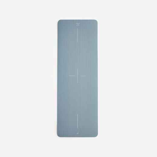 
      Tapis de sol épais pilates 170 cm x 58 cm x  8 mm - gris
  