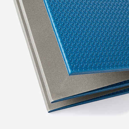7 mm Folding Fitness Mat - Blue