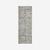 Tapis et sur-tapis de yoga doux coton 183cm x 68cm x4 mm, gris chine
