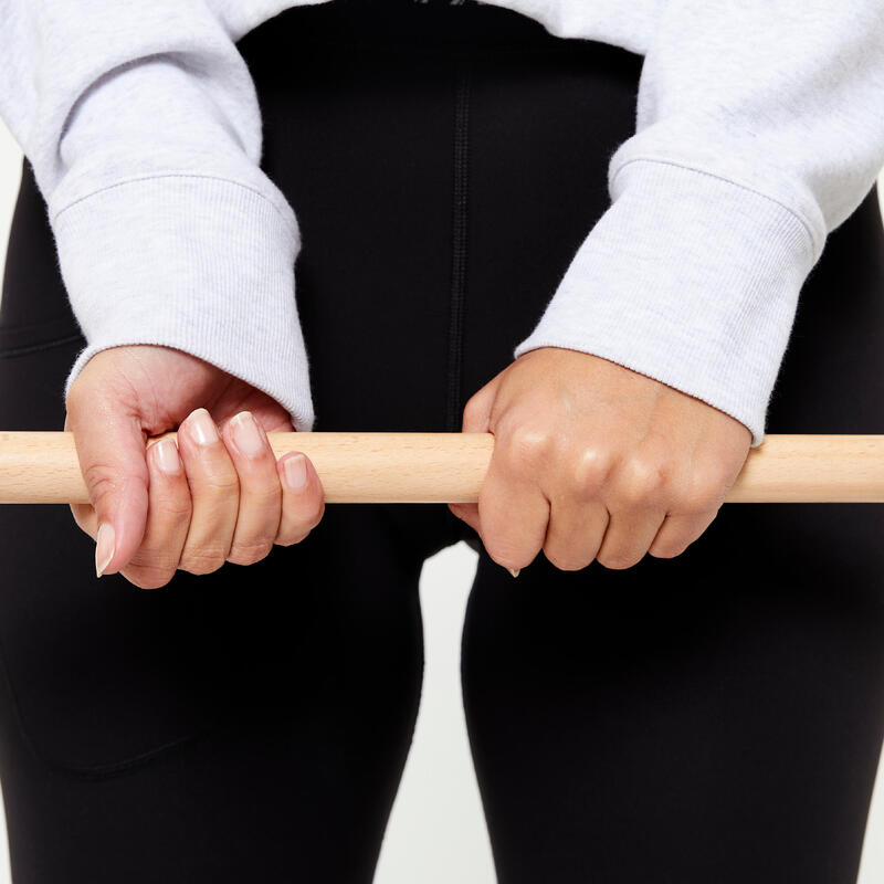 Tyč na cvičení Gym Stick Fitness dřevěná