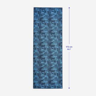 8 mm Grippy and Comfortable Gentle Yoga Mat - Dark Blue