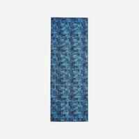 Gentle Yoga Comfort Mat 173 cm ⨯ 61 cm ⨯ 8 mm - Dark Blue Palms