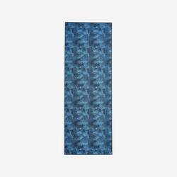 Gentle Yoga Comfort Mat 173 cm ⨯ 61 cm ⨯ 8 mm - Dark Blue Palms