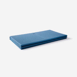 Folding Fitness Mat 160 cm x 58 cm x 7 mm - Blue