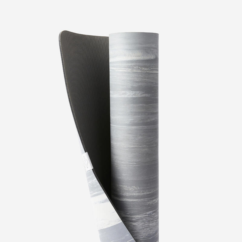 185 x 65 cm x 5 mm Yoga Mat Grip - Grey