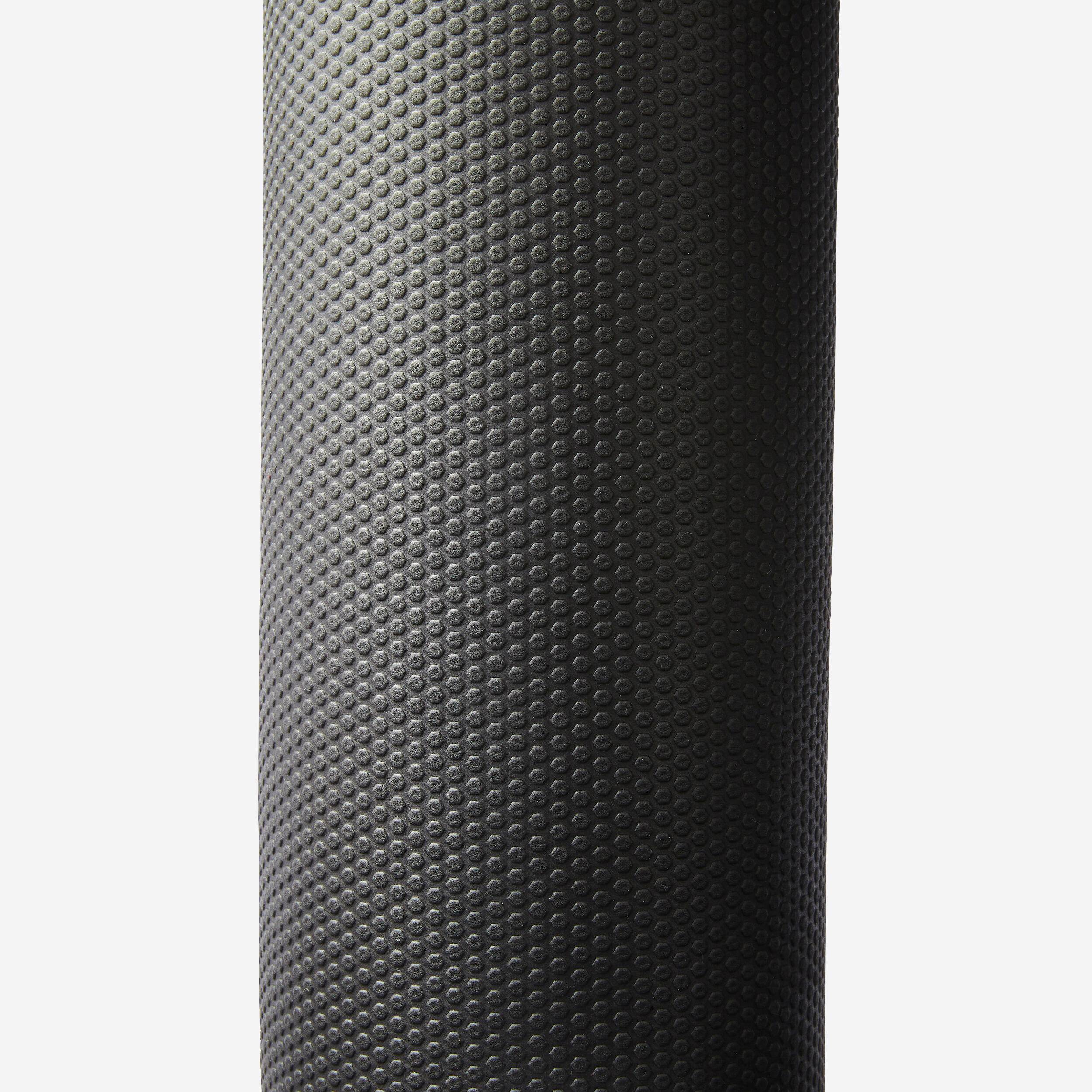 Foam roller de fitness de 90 cm de longitud y 15 cm de diámetro negro 2/5