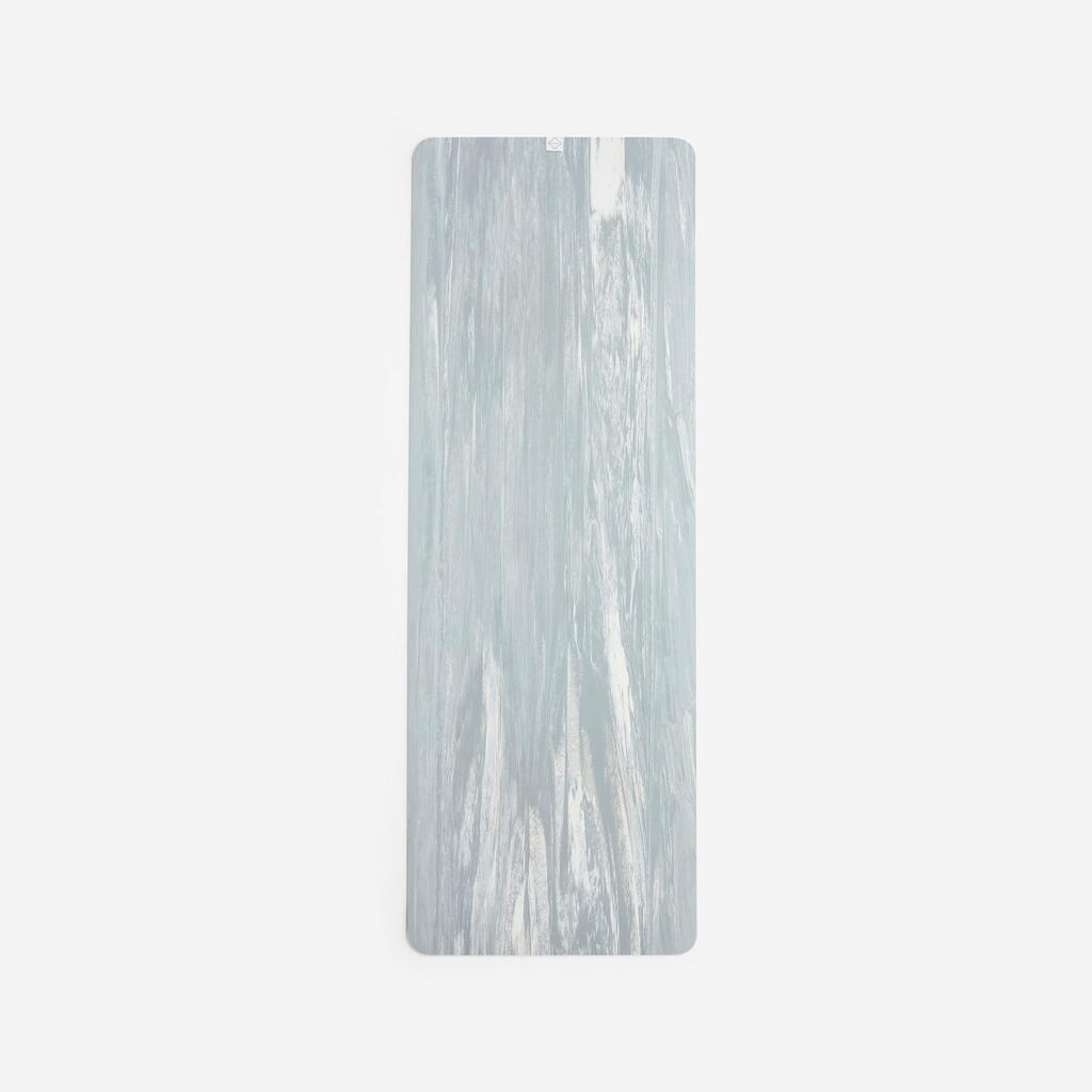 Siva prostirka za jogu GRIP (185 cm x 65 cm x 5 mm)