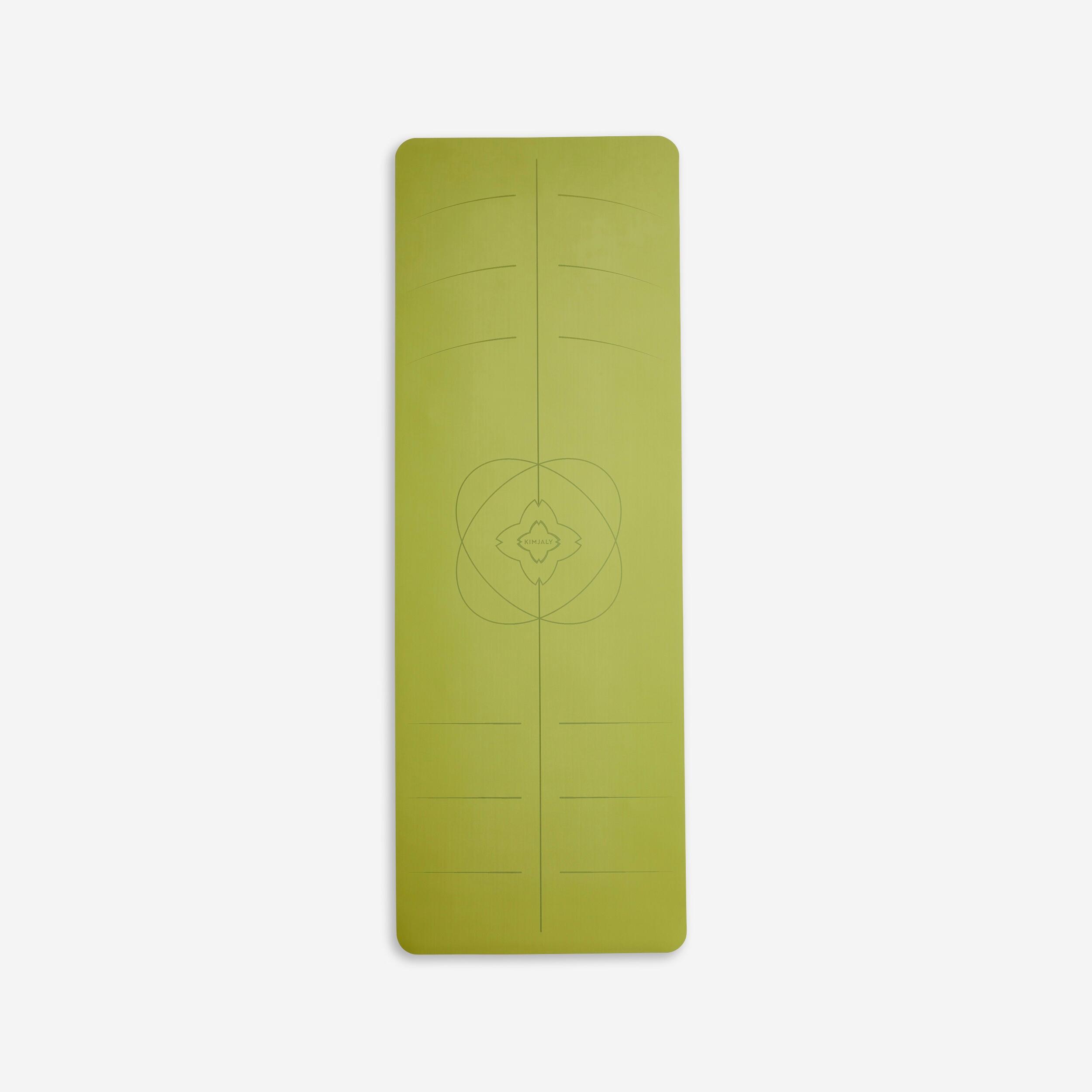 Tappetino da yoga Ultra Grip 185 cm x 65 cm x 4 mm - Verde