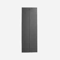 Grippy & Foldable Yoga Mat / Mat Cover 180 cm ⨯ 62 cm ⨯ 1.3 mm - Grey