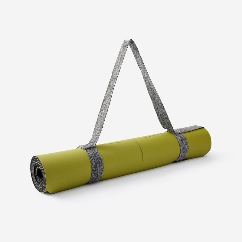 Esterilla Yoga Verde Ultraadherente 185 cm x 65 cm x 4 mm