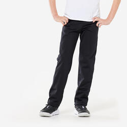 Pantalon enfant chaud synthétique respirant - noir