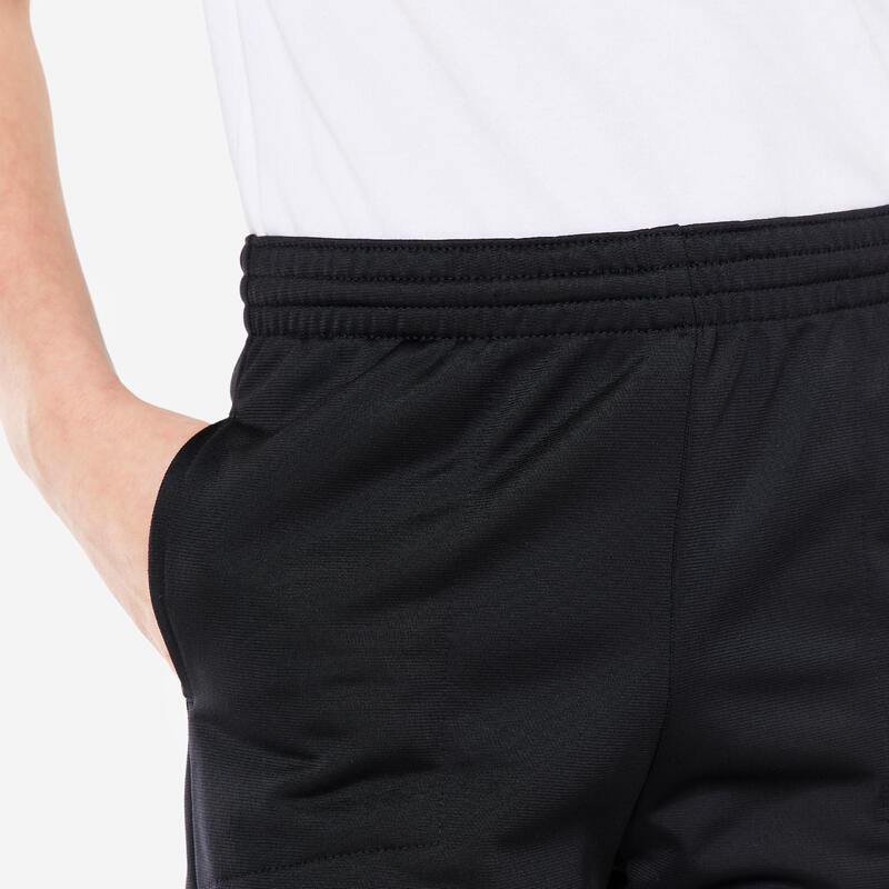 Pantalon de trening Călduros Educație fizică Negru Băieți 