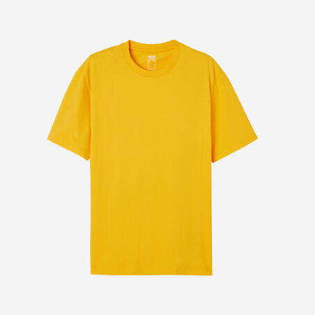 T-shirt - 500 Essentials - Herr orange 