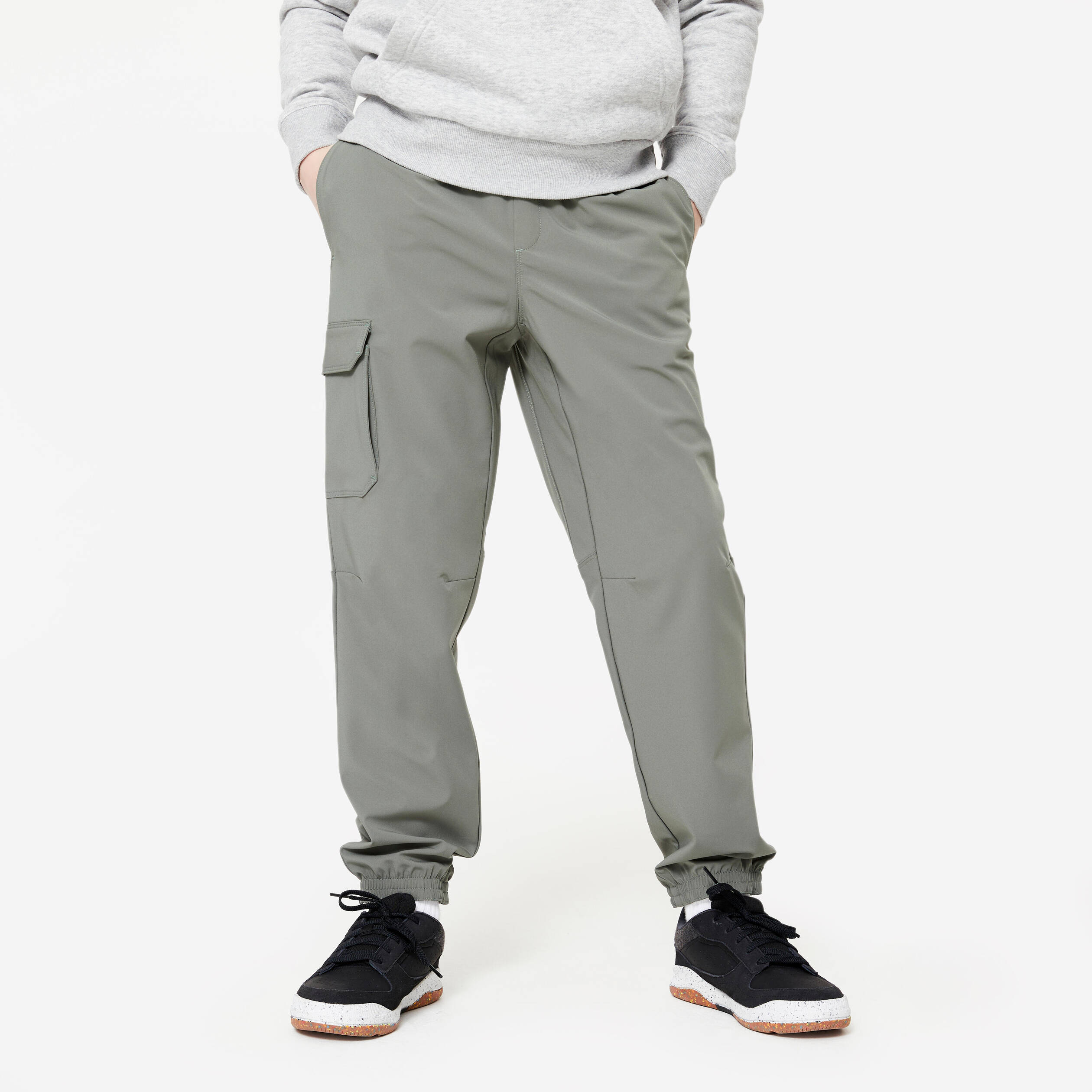 Kids' Unisex Cargo Jogging Bottoms - Green