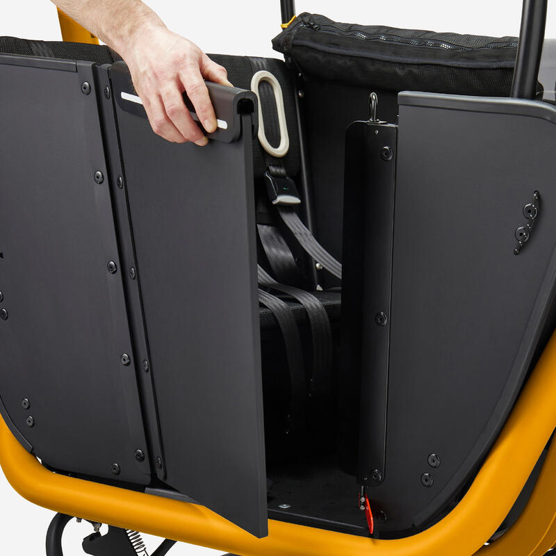 Bicicletă cargo electrică Family F900E galben