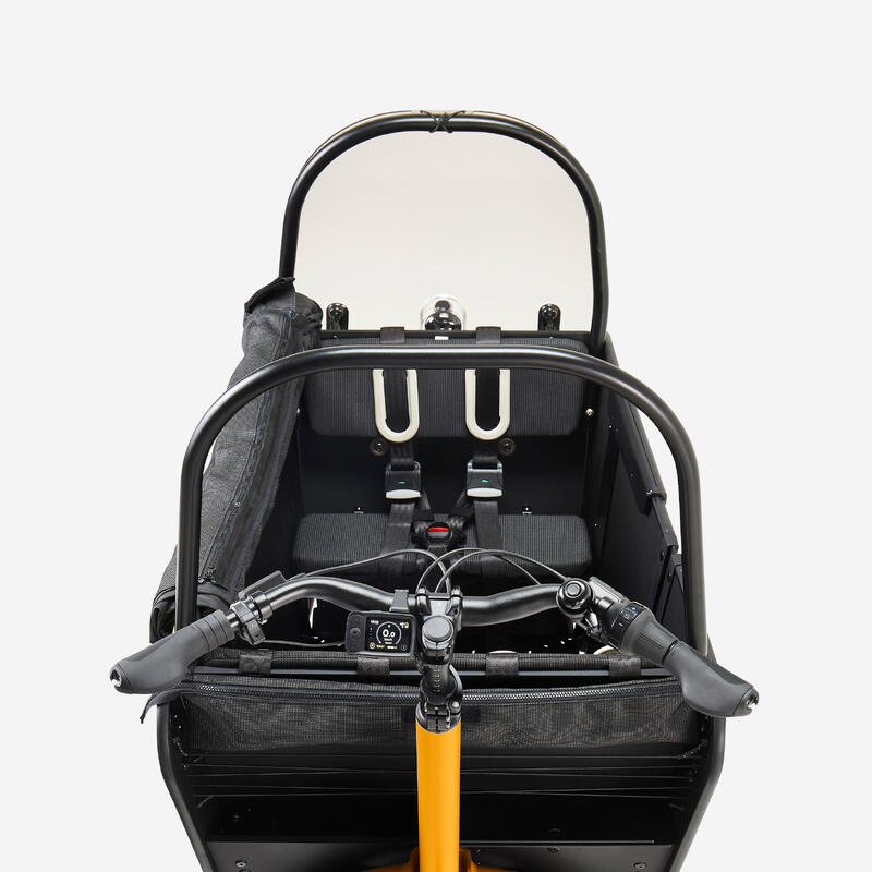 Bicicletă cargo electrică Family F900E galben