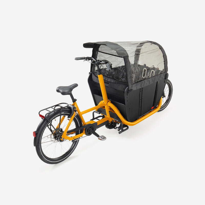 Bicicletă cargo electrică Family F900E galben