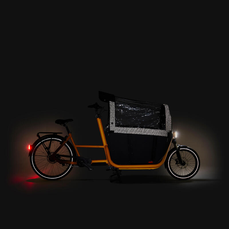 Bicicletă cargo electrică Family F900E galben