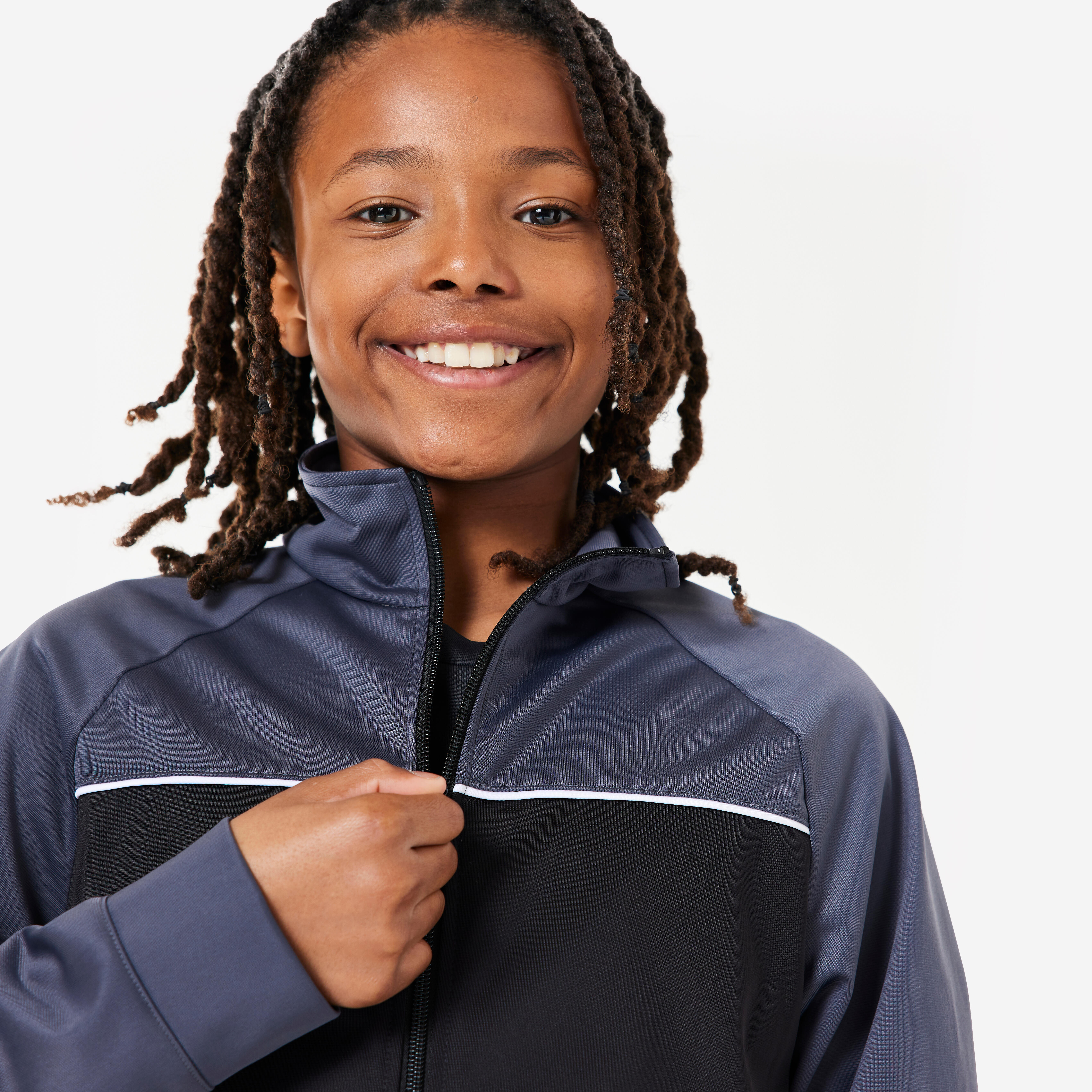 Kids' Tracksuit Bottoms - Black/White