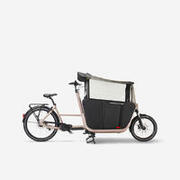 Bicicletă cargo electrică Family F900E maro