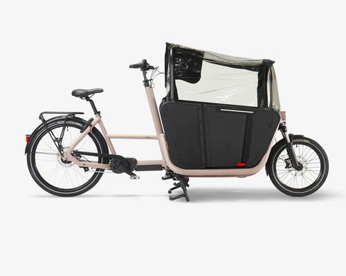 Bicicleta cargobike Eléctrica Familiar F900E Gris: manual, reparación