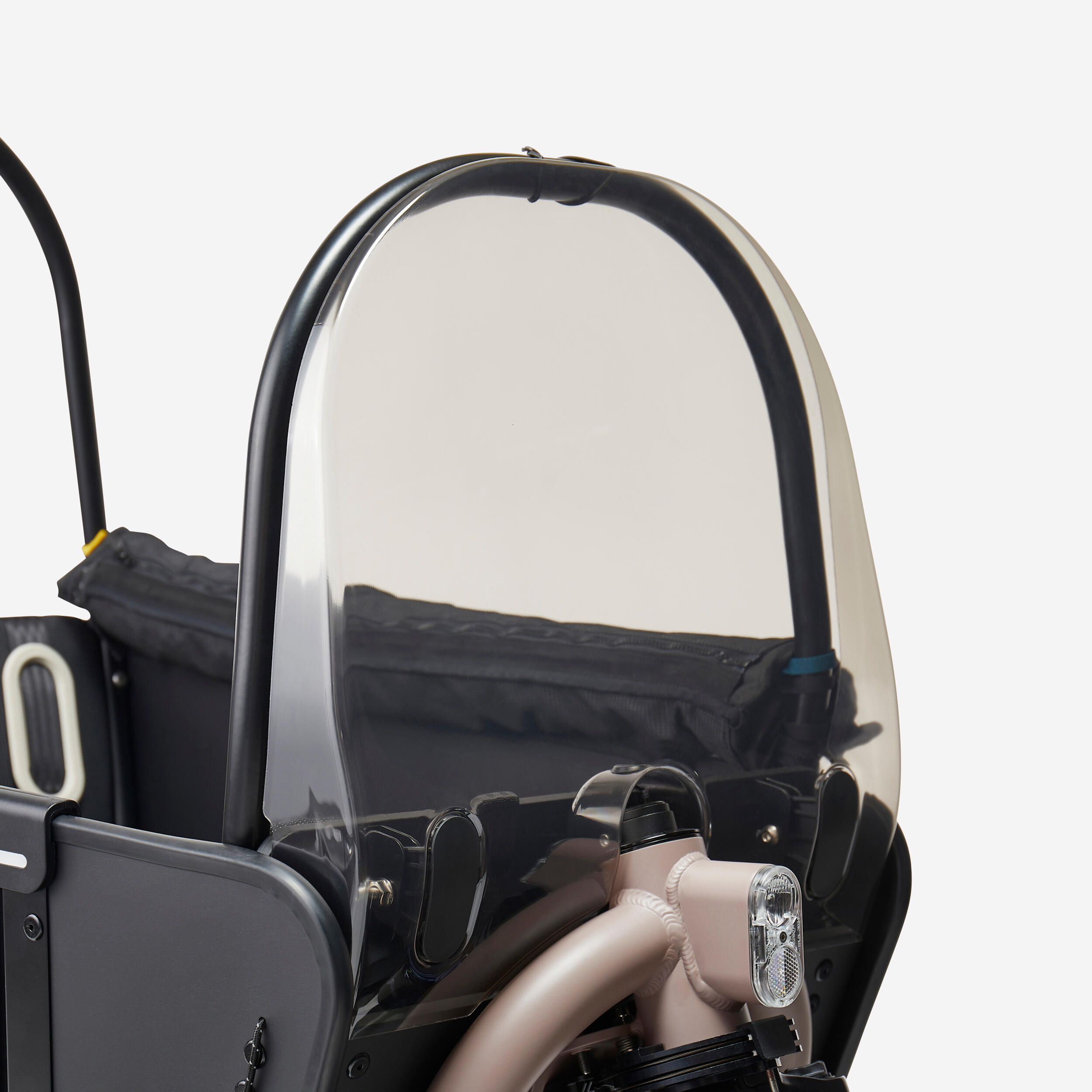 BTWIN Nákladný elektrobicykel Family F900E sivohnedý bez · záber 9