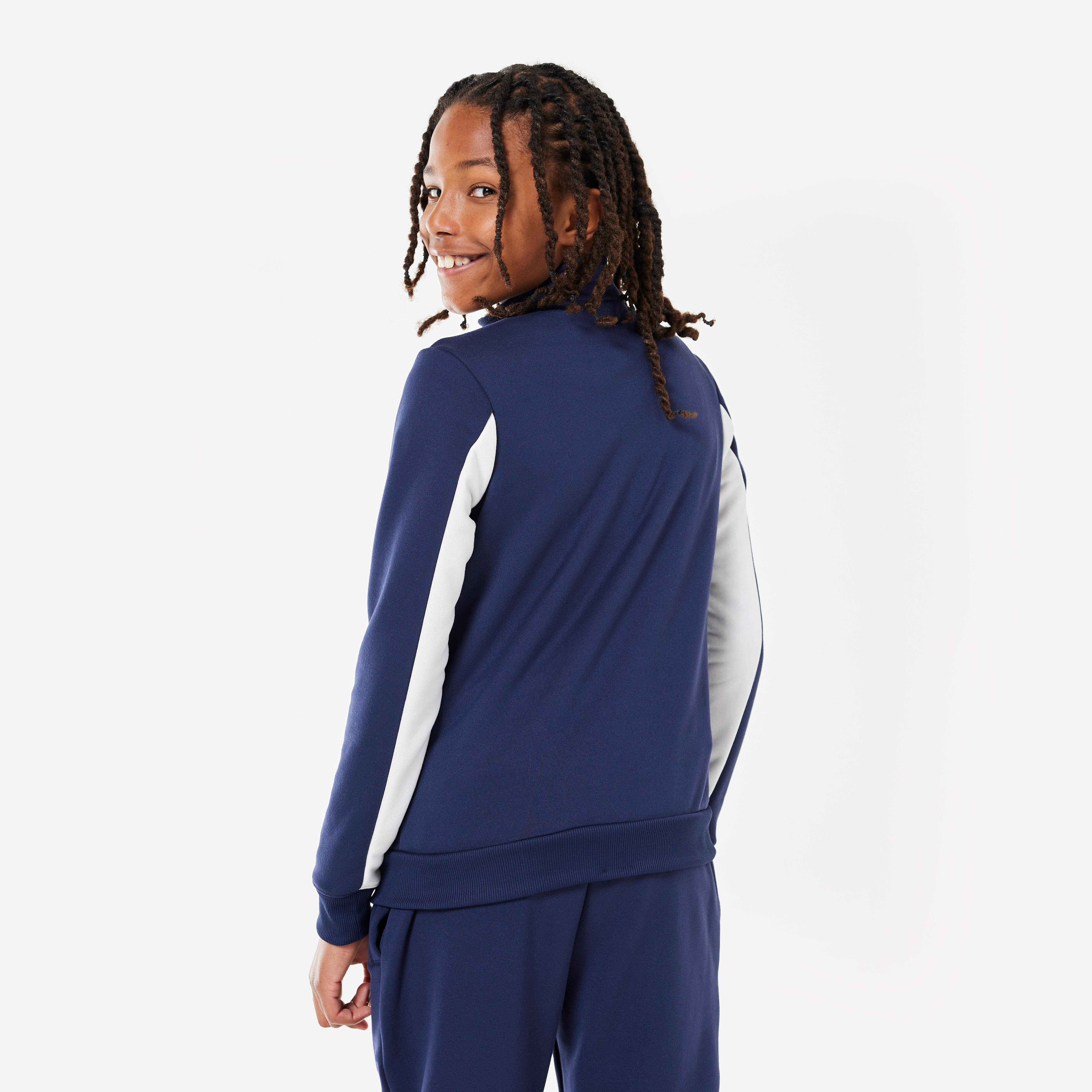 Survêtement enfant - bleu/blanc - DECATHLON